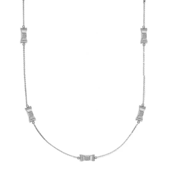 KATE SPADE • Silver Moon River Scatter Necklace - Picture 1 of 4